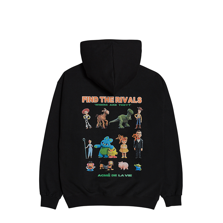 TOY STORY X acmé de la vie THE RIVALS HOODIE (GABBY) BLACK