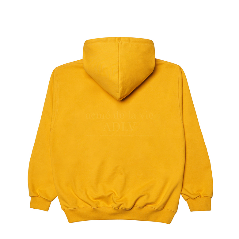 ADLV ANGEL GLOBE HOODIE MUSTARD
