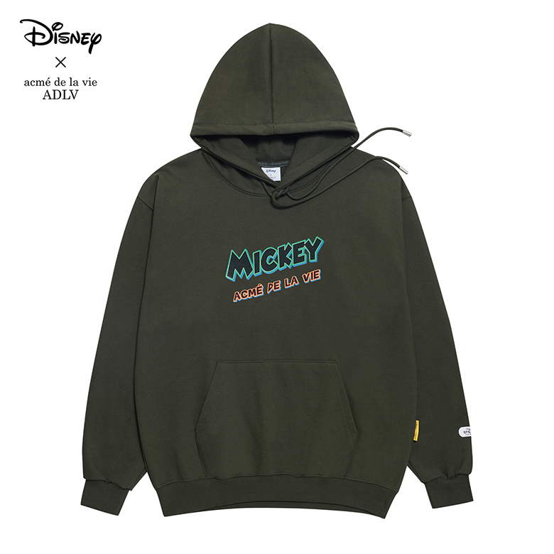 [DISNEY X ADLV] SKULL HOODIE KHAKI (EPIC MICKEY)