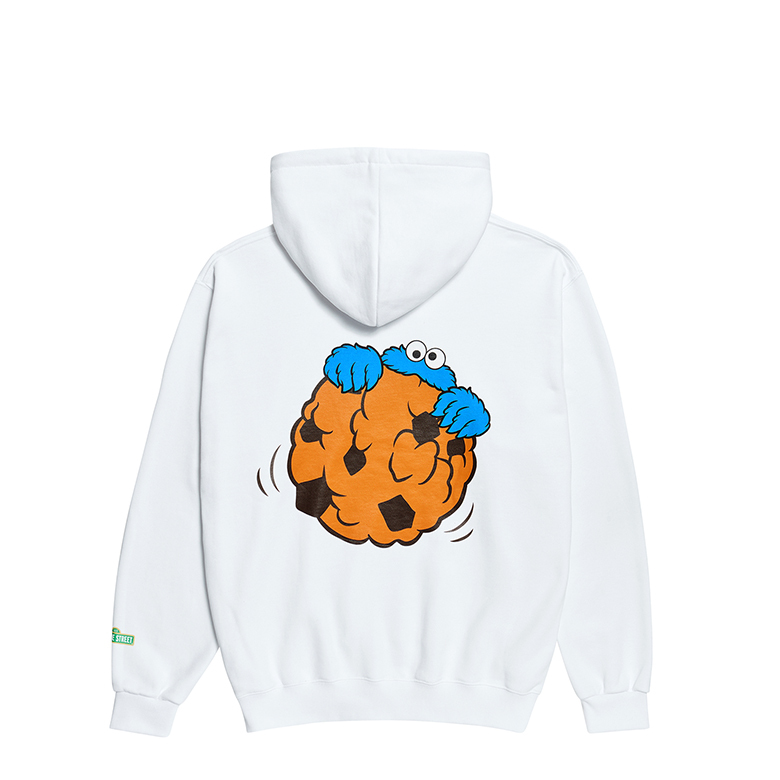 [SESAME STREET X ADLV]COOKIE N COOKIE HOODIE WHITE