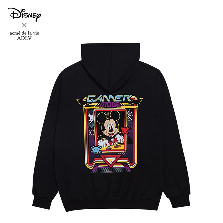 DISNEY X acmé de la vie TARGET GAME HOODIE BLACK