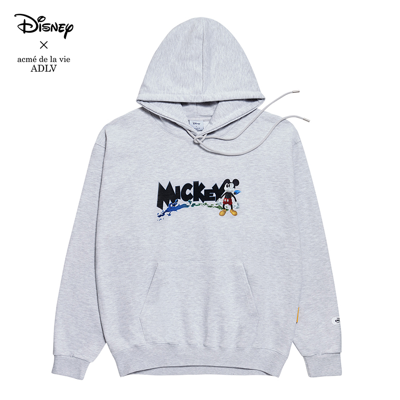 [DISNEY X ADLV] PAINTS HOODIE MELANGE (EPIC MICKEY)