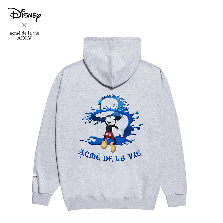 [DISNEY X ADLV] PAINTS HOODIE MELANGE (EPIC MICKEY)