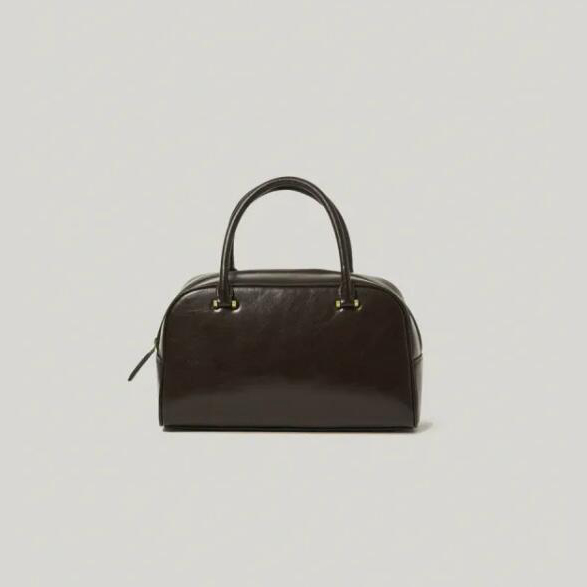 Atelier de LUMEN Base Tote Bag / Misty White / Organ Brown