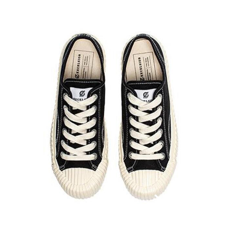 Korea EXCELSIOR canvas shoe BOLT LOW_ES_M6017CV_BK