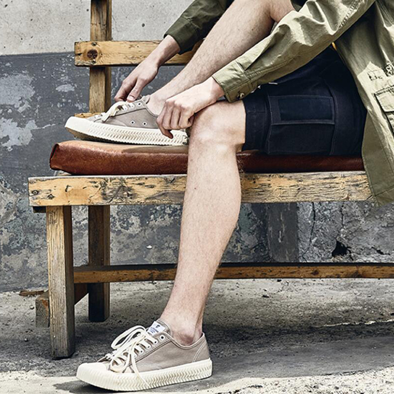 EXCELSIOR canvas shoe BOLT LO_ES_M6017CV_DG
