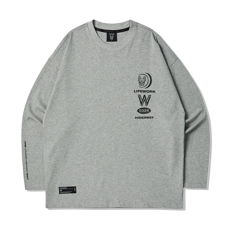 Life Work Multi Logo Print T-shirt