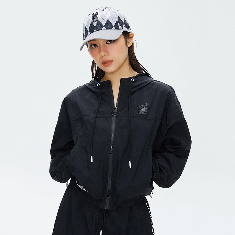 Life Work Women) Drawstring Zip-Up Hoodie