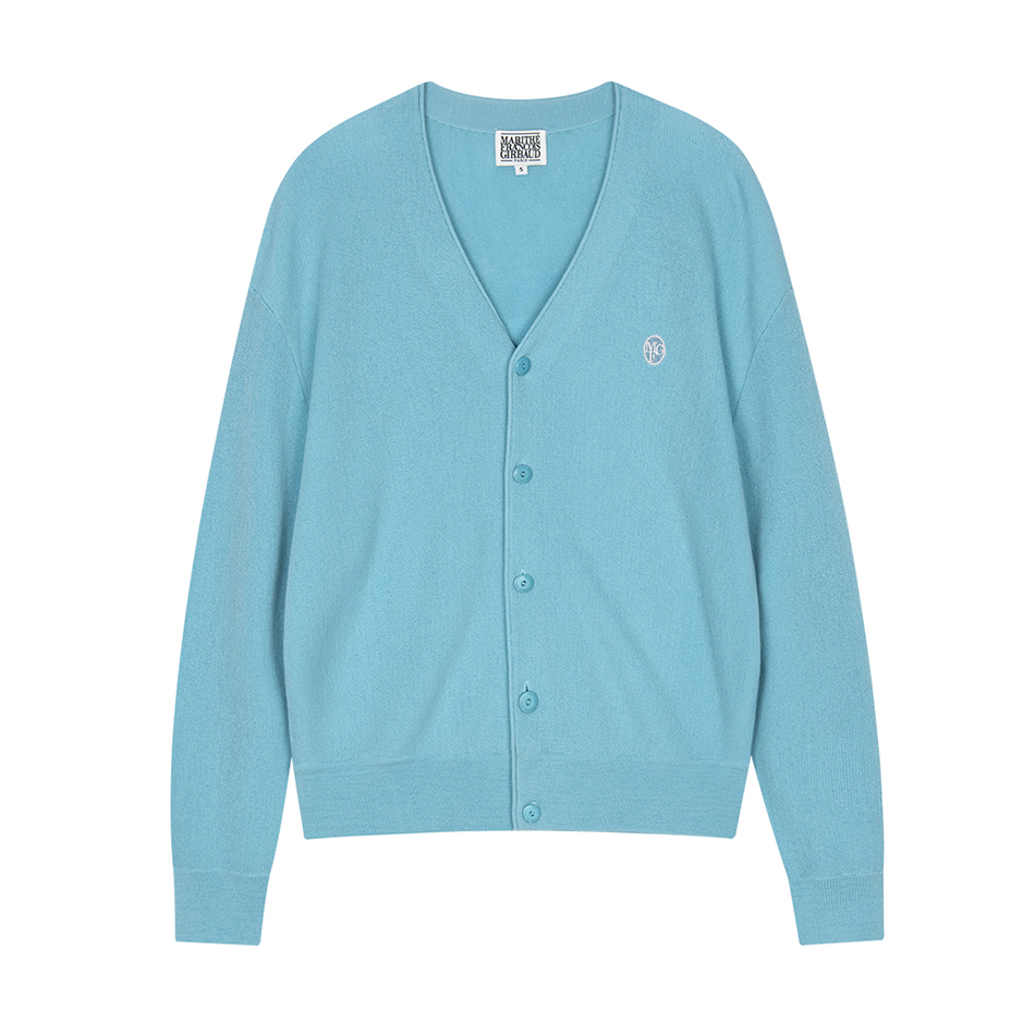 トップス 00s Marithe + Francois Girbaud cardigan MARITHÉ FRANÇOIS GIRBAUD V NECK MERINO WOOL CARDIGAN