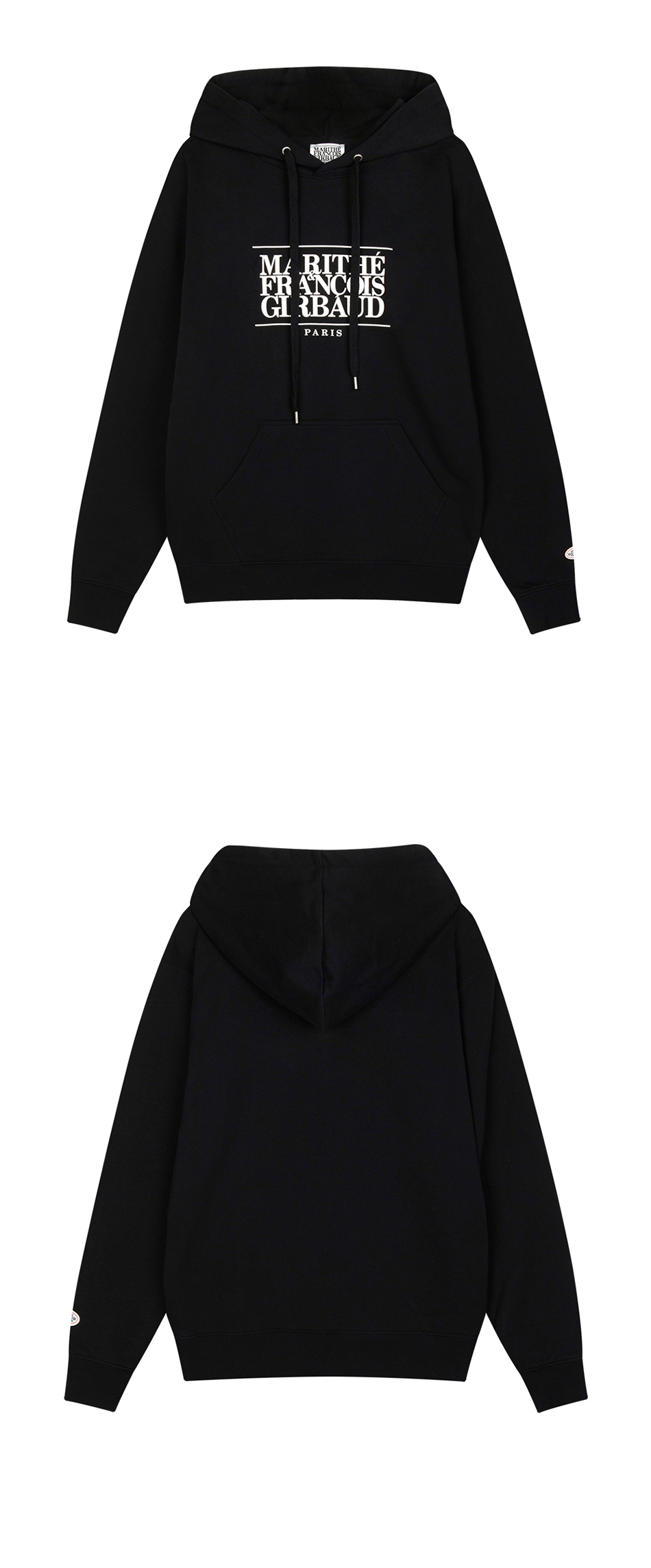 MARITHÉ FRANÇOIS GIRBAUD CLASSIC LOGO HOODIE