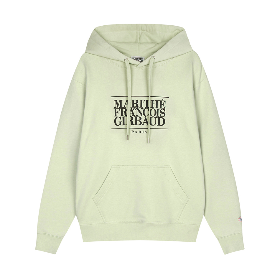 【Marithe + Francois Girbaud】BIG CLASSIC LOGO HOODIE ZIPUP MARITHÉ FRANÇOIS GIRBAUD CLASSIC LOGO HOODIE ZIPUP