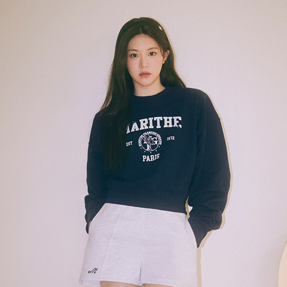 MARITHÉ FRANÇOIS GIRBAUD VINTAGE COLLEGE LOGO SWEATSHIRT