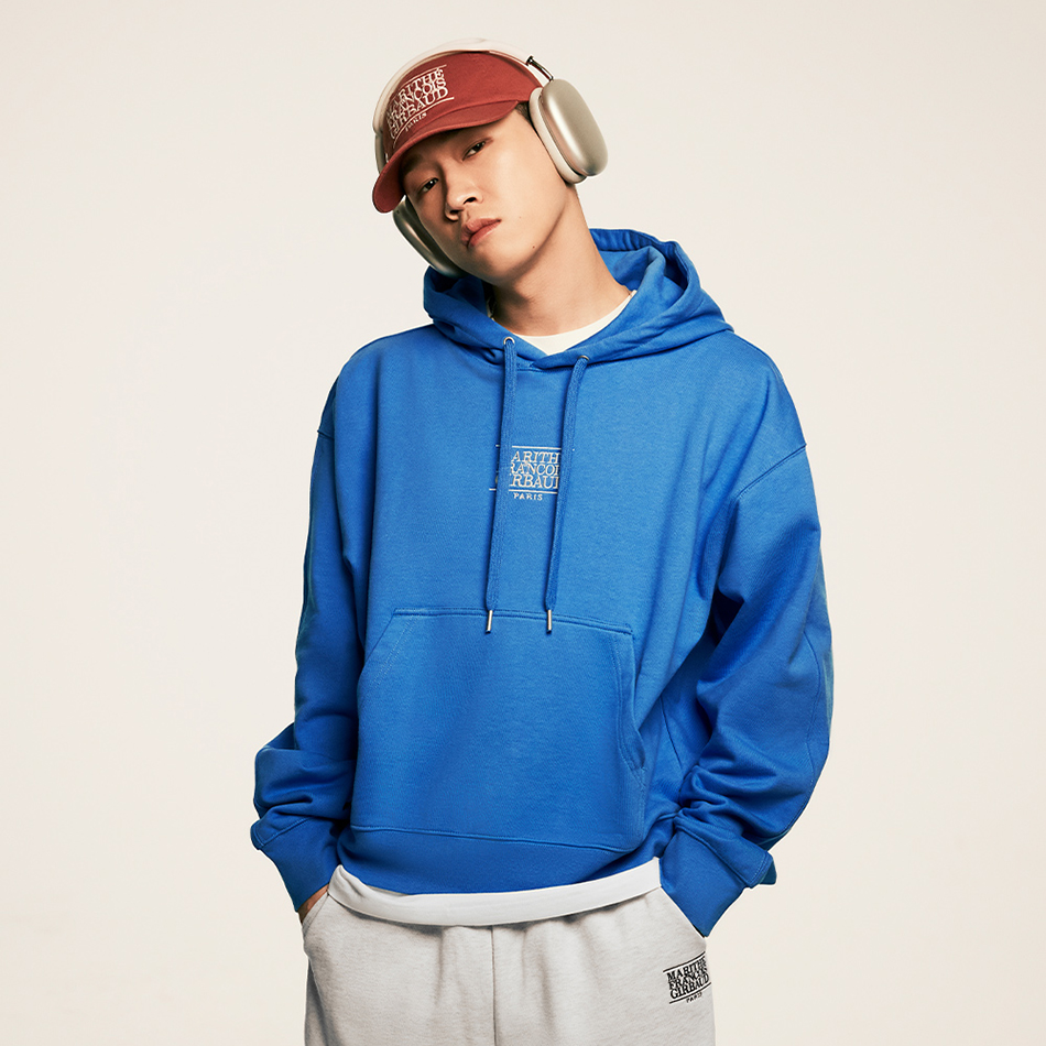 MARITHÉ FRANÇOIS GIRBAUD NEW CLASSIC LOGO HOODIE