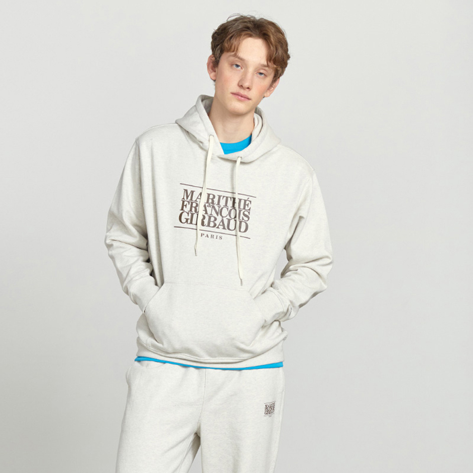 MARITHÉ FRANÇOIS GIRBAUD CLASSIC LOGO HOODIE