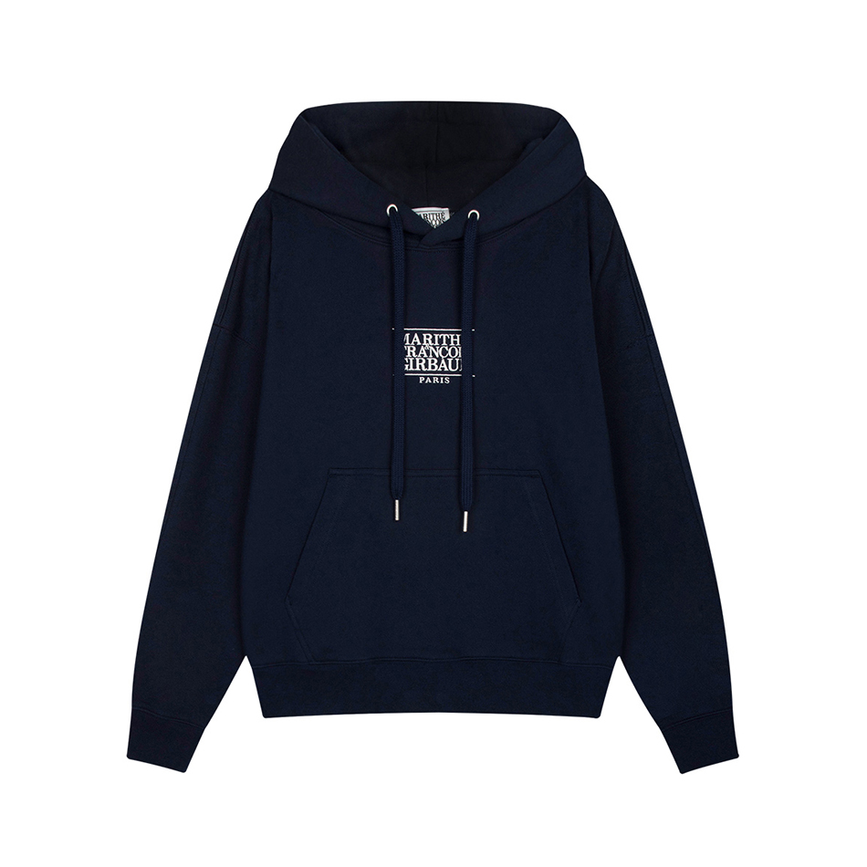 MARITHÉ FRANÇOIS GIRBAUD NEW CLASSIC LOGO HOODIE
