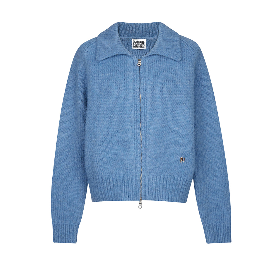 MARITHÉ FRANÇOIS GIRBAUD W HAIRY ZIPUP CARDIGAN