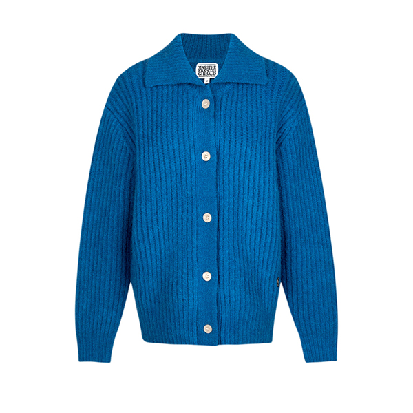 MARITHÉ FRANÇOIS GIRBAUD MOHAIR COLLAR CARDIGAN MARITHÉ FRANÇOIS GIRBAUD MOHAIR COLLAR CARDIGAN