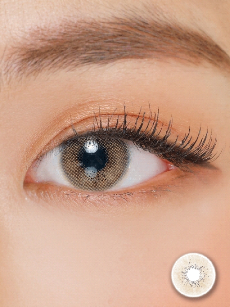 ANN365LENS 魅惑之眸系列28·琥珀茶棕3Brown Code 1·美瞳 月抛2P