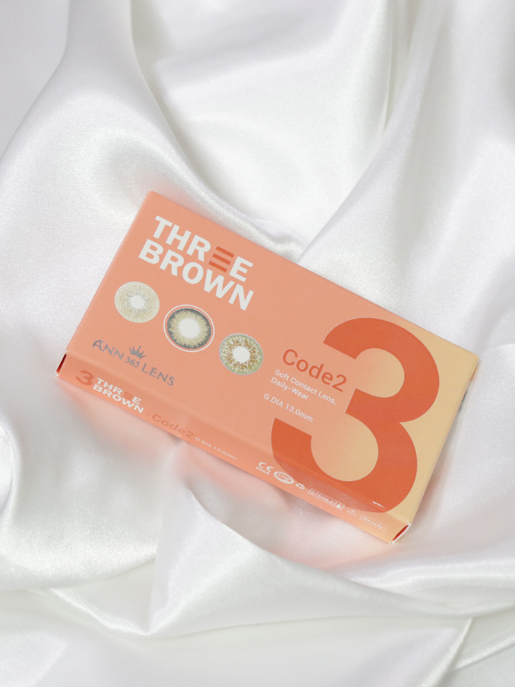 ANN365LENS 魅惑之眸系列29·神秘深榛3Brown Code 2·美瞳 月抛2P