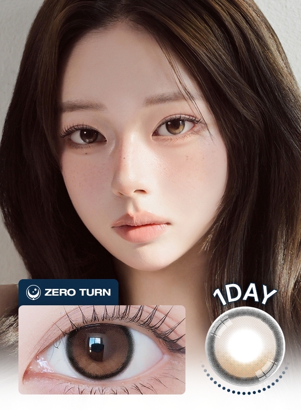 ZERO TURN — Noowner 1Day Beige Brown (1 day / 10p)