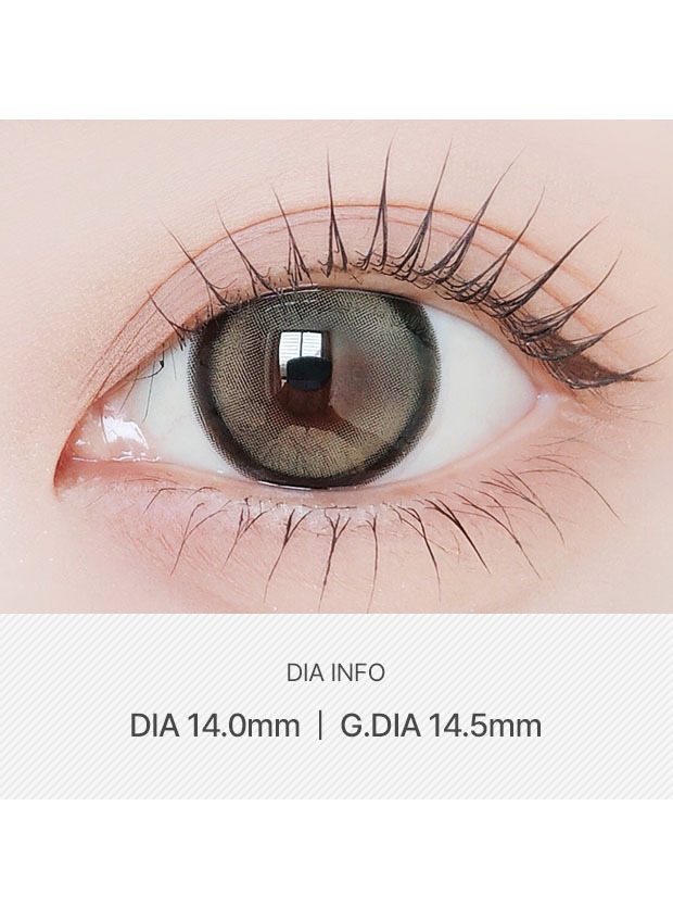 LensVery Silhouette3 Mega 1Day Beige Brown(1 day / 10p)