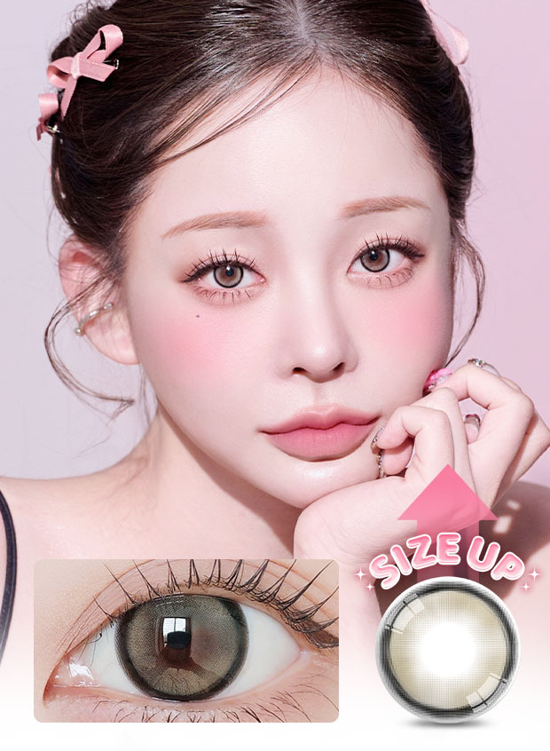 LensVery Silhouette3 Mega 1Day Beige Brown(1 day / 10p)