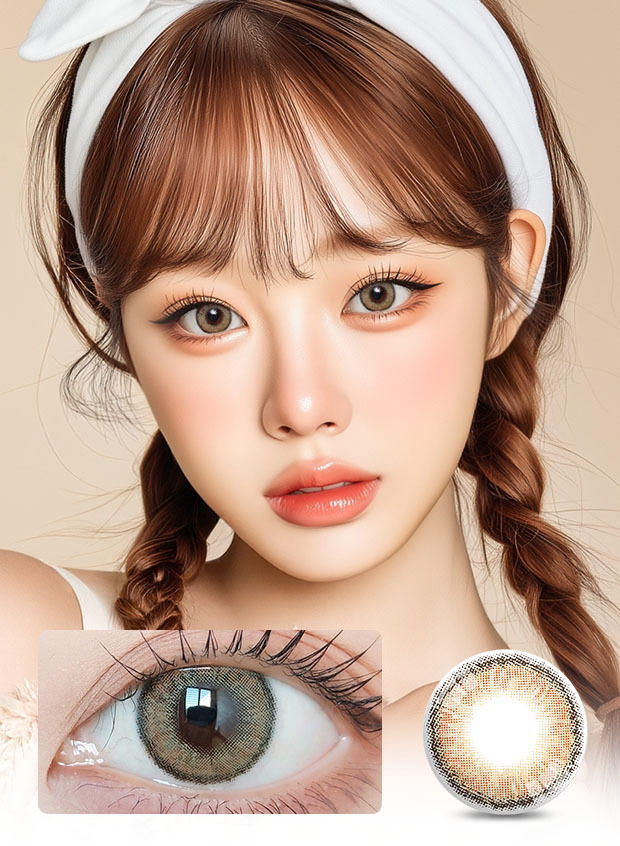 LensVery Wonder Eye Circle Brown(1 month / 2p)