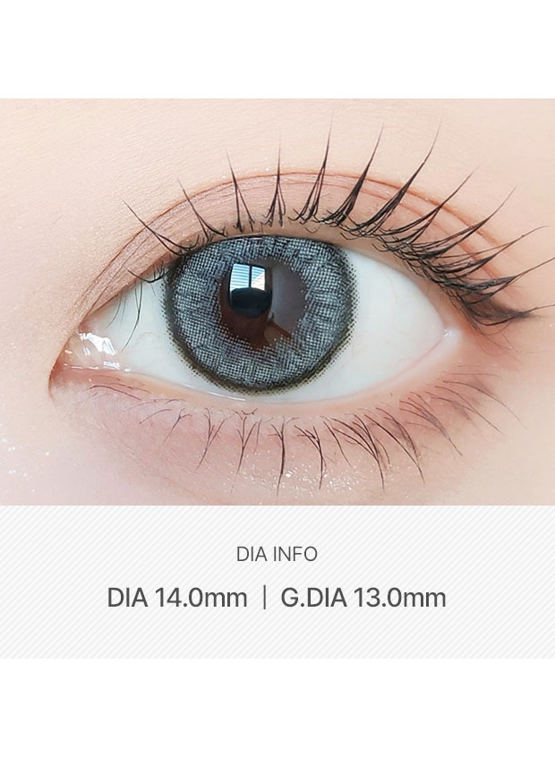 LensVery Wonder Eye Circle Gray(1 month / 2p)