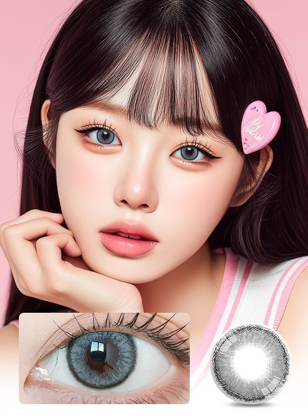 LensVery Wonder Eye Circle Gray(1 month / 2p)