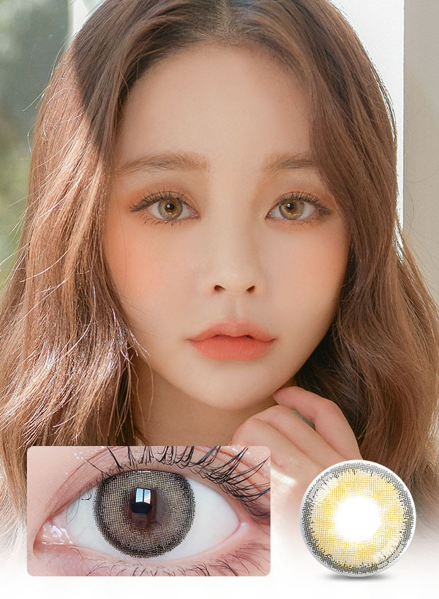 LensVery Silhouette Olive Brown(1 month / 2p)