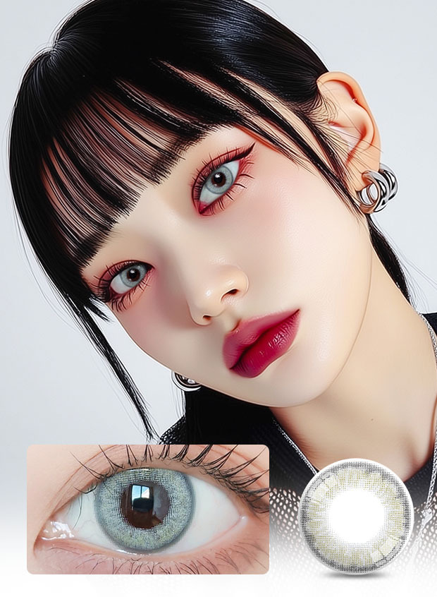 LensVery Wonder Eye Deep Gray(1 month / 2p)