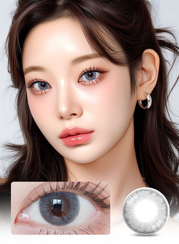 LensVery Wonder Eye Light Gray(1 month / 2p)
