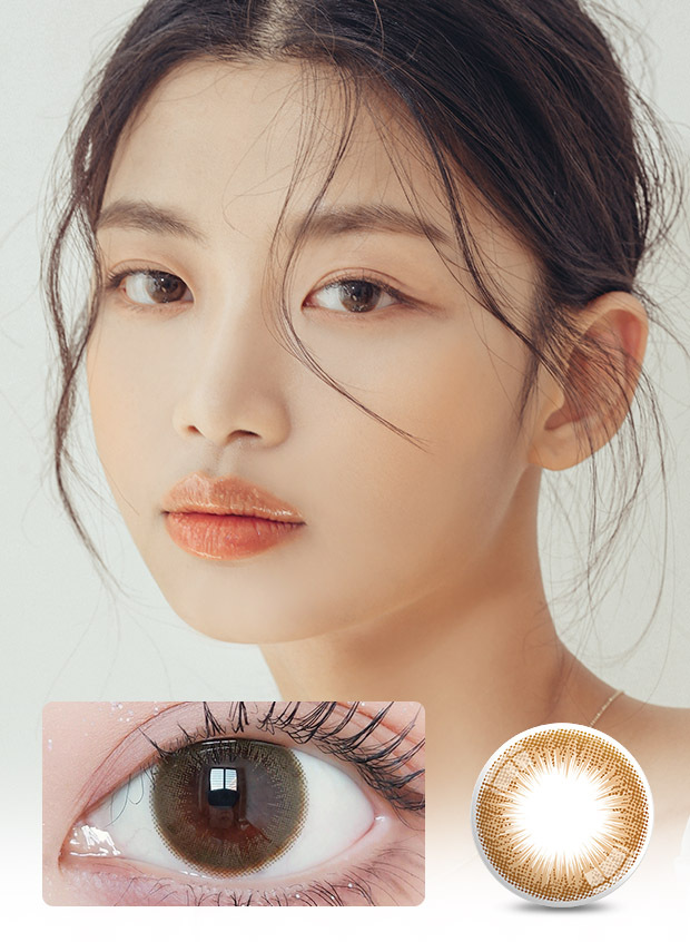 ANN365LENS Rich Ann Latte(Brown)(1 day /6p)