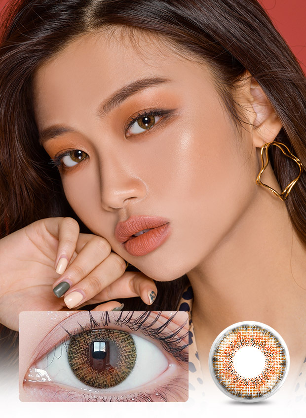 ANN365LENS Rich Ann Shine Brown(1 day /6p)