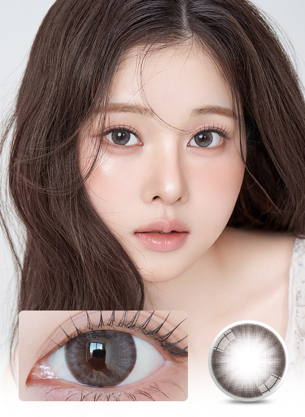 ANN365LENS Just Mega Ash Brown(1 month /2p)