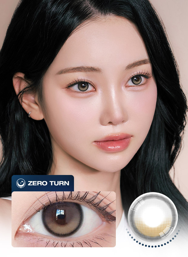 ANN365LENS ZERO TURN — Anndora Brown(1 month /2p)