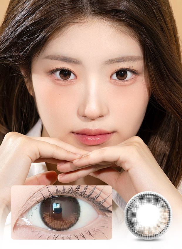 ANN365LENS Shimmer Coral Brown(1 month /2p)