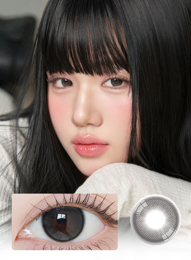 LensVery MUI Charcoal Black(1 month / 2p)