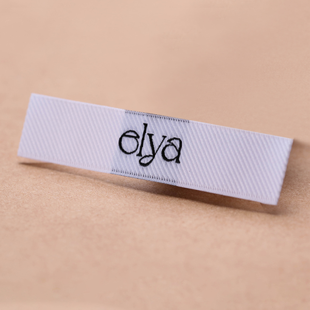 custom woven label factory