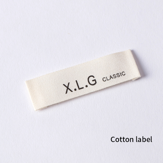 Custom printed  labels for clothing and handmade items