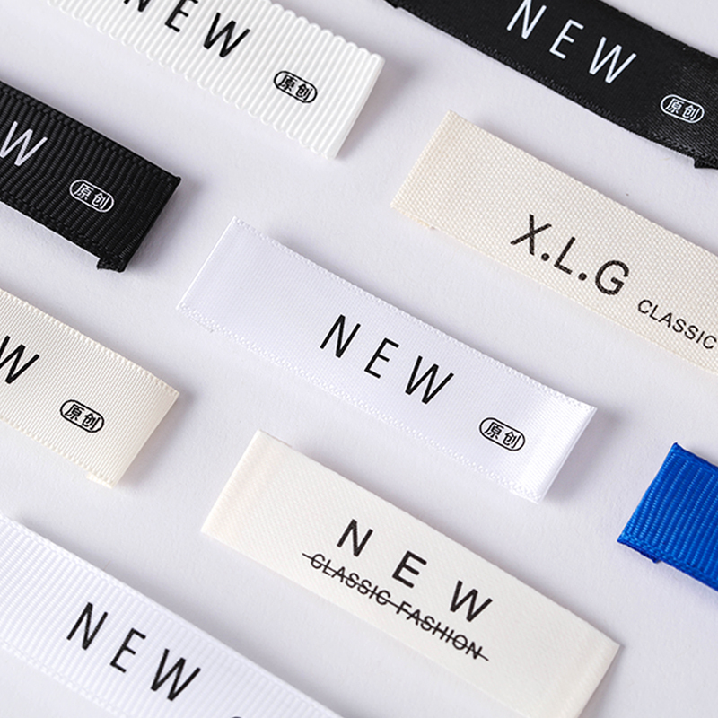 Custom printed  labels for clothing and handmade items