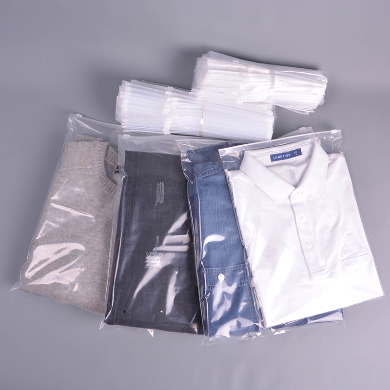 Custom Transparent Plastic Zipper bag for packaging