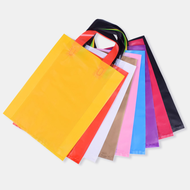 Custom Printed Plastic Shopping Bags And Plastic Eurototes