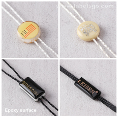 Hang tag string for clothing line