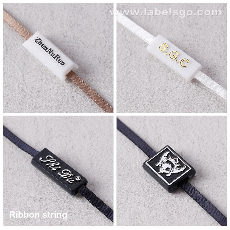 Hang tag string for clothing line