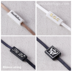 Hang tag string for clothing line