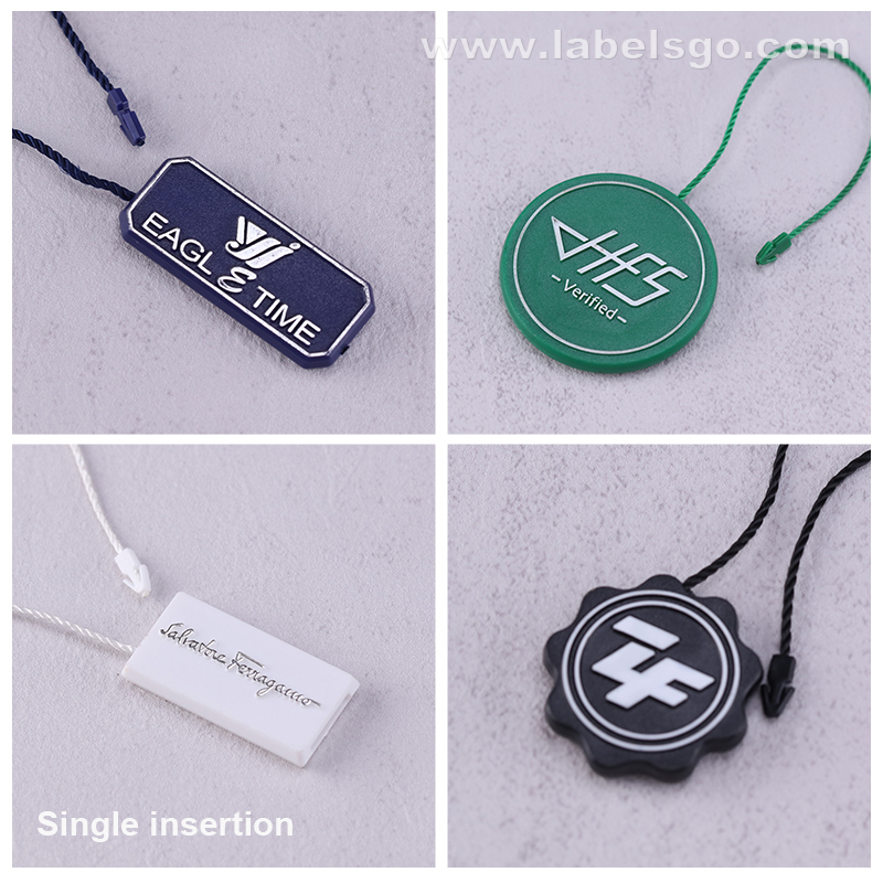 Hang tag string for clothing line