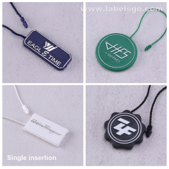 Hang tag string for clothing line