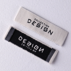 Cotton woven labels