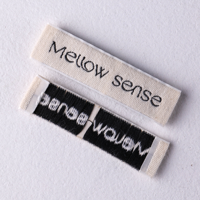 Cotton woven labels